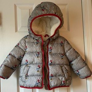 Baby Gap - Disney Minnie puffer jacket
